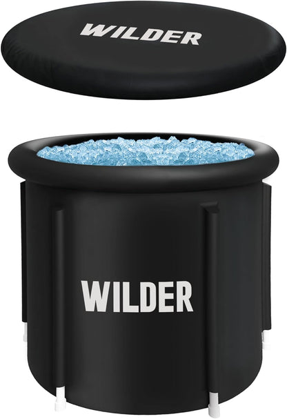 Wilder XL Cold Plunge Tub – 86 Gallon Triple-Insulated Portable Ice Bath for Recovery