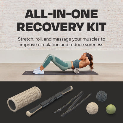 Chris Hemsworth Recovery Kit, Targets Sore Muscles, 6-Piece Set with 3-Month  Membership