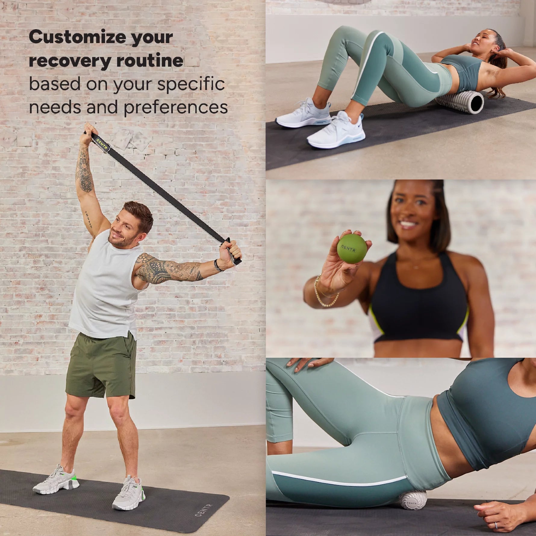 Chris Hemsworth Recovery Kit, Targets Sore Muscles, 6-Piece Set with 3-Month  Membership